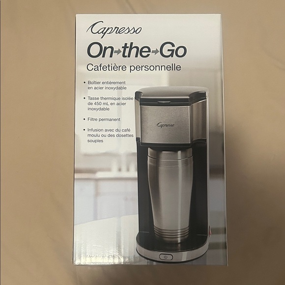 Capresso On-the-Go Personal Coffee Maker - NWT Never used - Picture 1 of 3